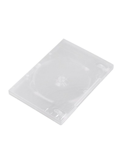 Caja dvd q-connect transparente pack de 5 unidades