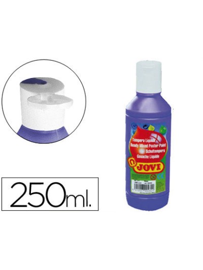 Tempera liquida jovi escolar 250 ml violeta
