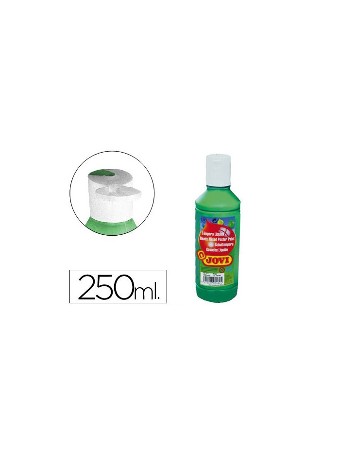Tempera liquida jovi escolar 250 ml verde oscuro Tempera liquida jovi escolar 250 ml verde oscuro