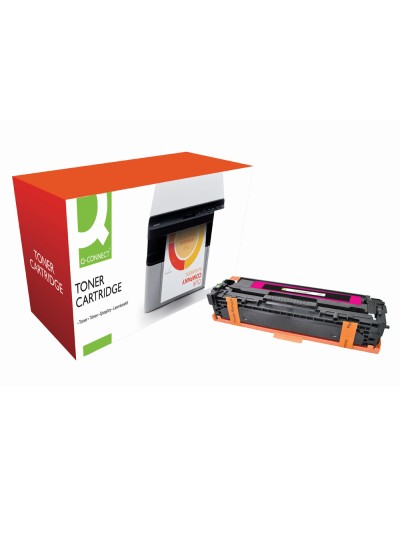 Toner q-connect compatible hp cb543a color laser jet 1215/1515/1518 -magenta -1.400pag-