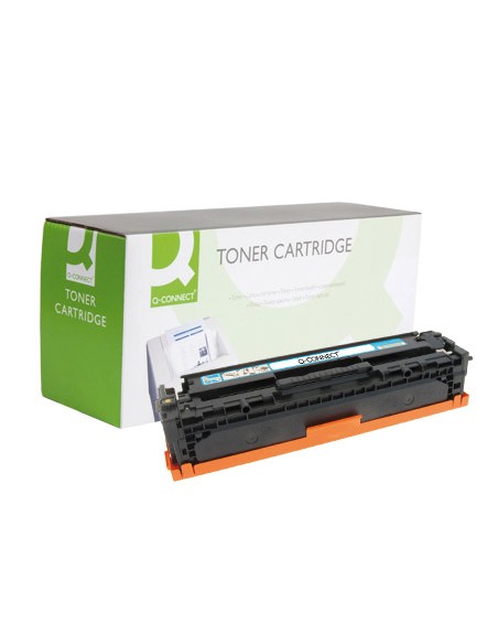 Toner q-connect compatible hp cb541a color laser jet 1215/1515/1518 -1.400pag- cian