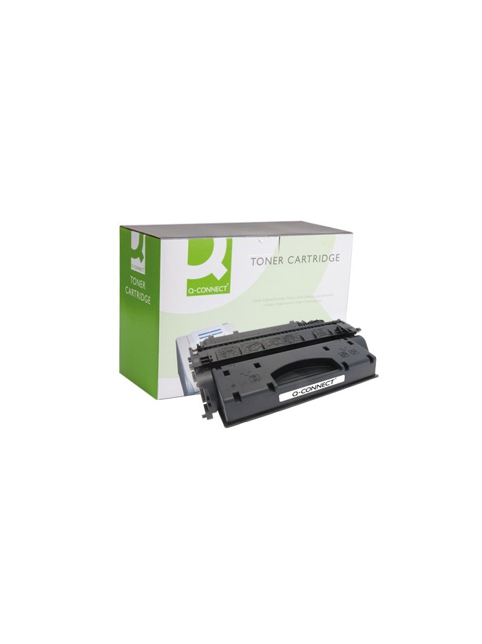 Toner q-connect compatible hp ce505x para laserjet negro 6500 paginas Toner q-connect compatible hp ce505x para laserjet negro 6500 paginas