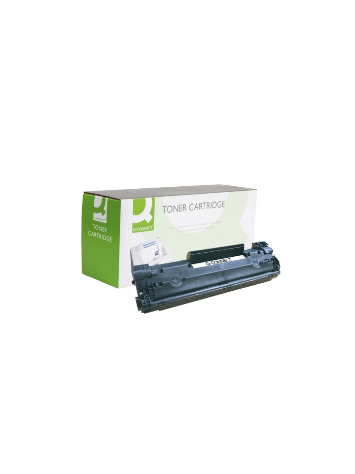 Toner q-connect compatible hp cb435a para laserjet p1005/p1006 -1.500pag- negro Toner q-connect compatible hp cb435a para laserjet p1005/p1006 -1.500pag- negro