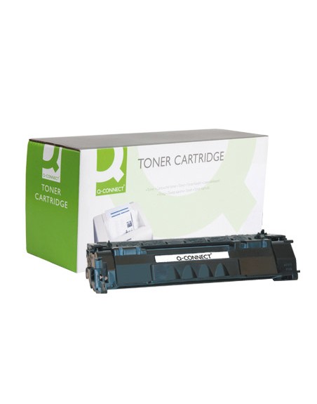 Toner q-connect compatible hp q5949a para laserjet negro 1160/1320 -2.500pag-