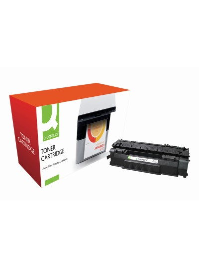 Toner q-connect compatible hp q5949a para laserjet negro 1160/1320 -2.500pag-