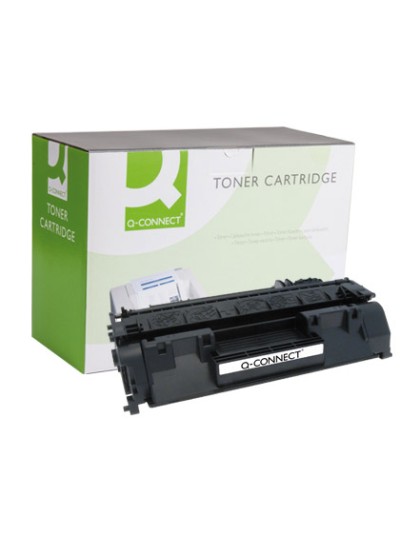 Toner q-connect compatible hp ce505a laserjet negro p2035/2055/2055d/2055dn/p2055x-3.000pag- .
