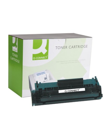Toner q-connect compatible hp q2612a para laserjet 1010 -2.000pag- negro