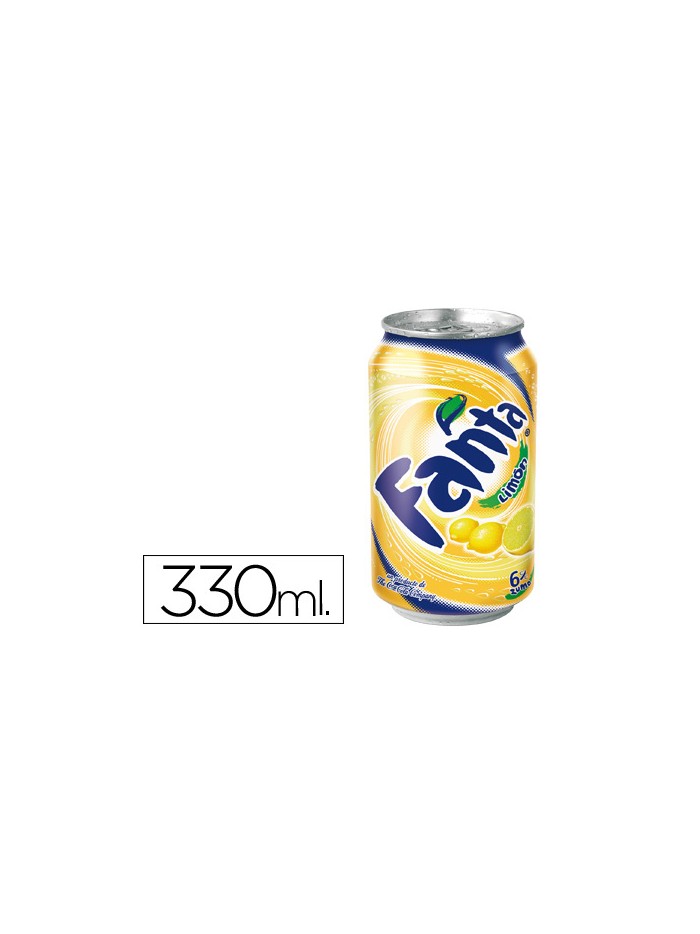 Refresco fanta limon lata 330 ml Refresco fanta limon lata 330 ml