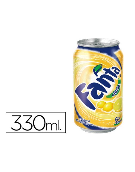 Refresco fanta limon lata 330 ml