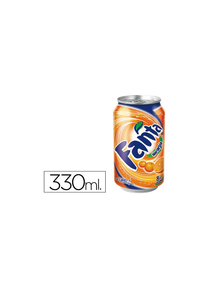 Refresco fanta naranja lata 330 ml Refresco fanta naranja lata 330 ml