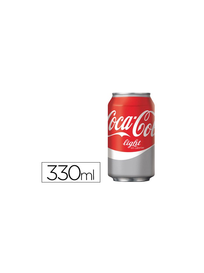 Refresco coca-cola light lata 330 ml Refresco coca-cola light lata 330 ml