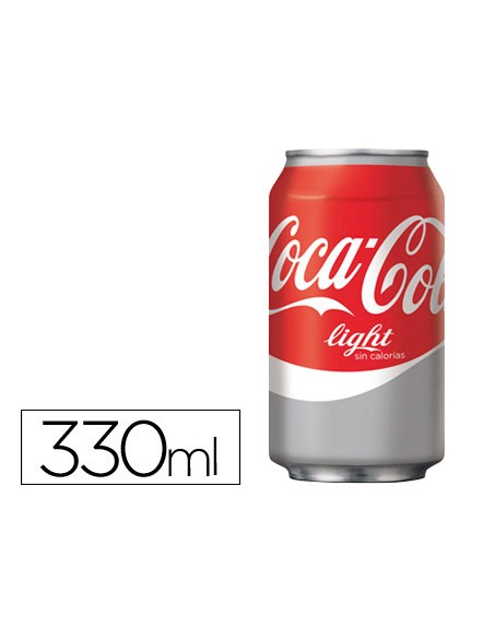 Refresco coca-cola light lata 330 ml