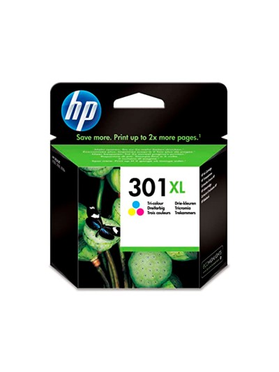 Ink-jet hp 301xl tricolor deskjet 5530 /1010 /1510 /2540alta capacidad