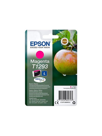 Ink-jet epson stylus t1293 magenta sx420w / 425w / office bx305f / bx320f -alta capacidad-