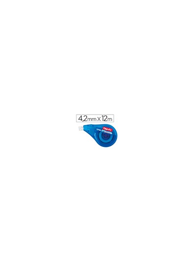 Corrector tipp-ex easy lateral 4,2 mm x 12 mt