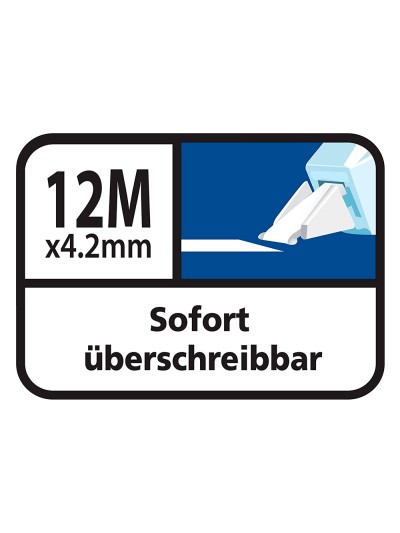 Corrector tipp-ex easy lateral 4,2 mm x 12 mt
