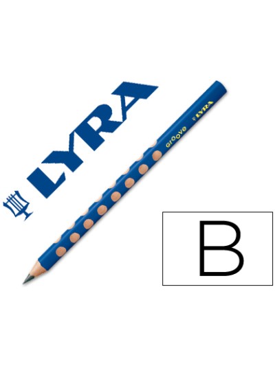 Lapices de grafito lyra groove triangular mina b de 4,25 mm