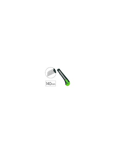 Cuter q-connect plastico ancho con asa para colgar cuchilla 18 mm xd-43 blister 1 unidad