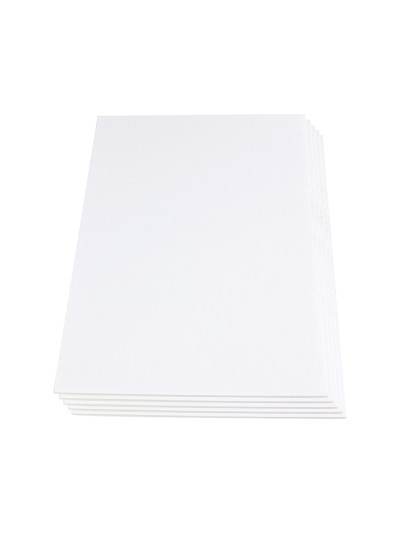Carton pluma liderpapel blanco adhesivo 1 cara 100x140 cm espesor 5 mm
