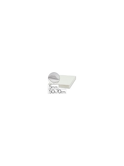 Carton pluma liderpapel blanco adhesivo 1 cara 50x70 cm espesor 5 mm