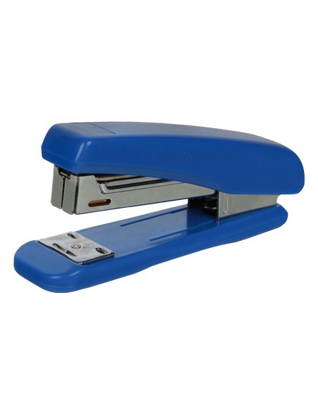 Grapadora q-connect kf11064 plastico azul capacidad 25 hojas