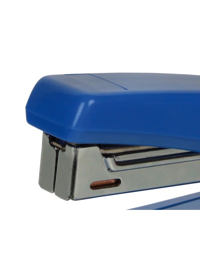 Grapadora q-connect kf11064 plastico azul capacidad 25 hojas