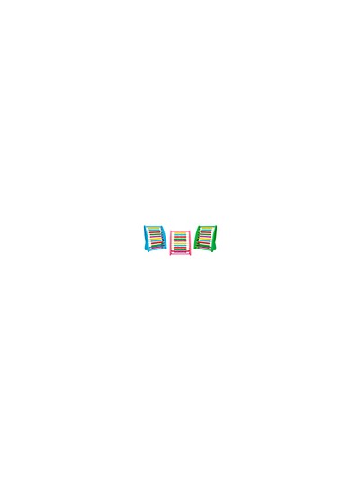 Abaco madera liderpapel 100 bolas colores 273x112x230mm