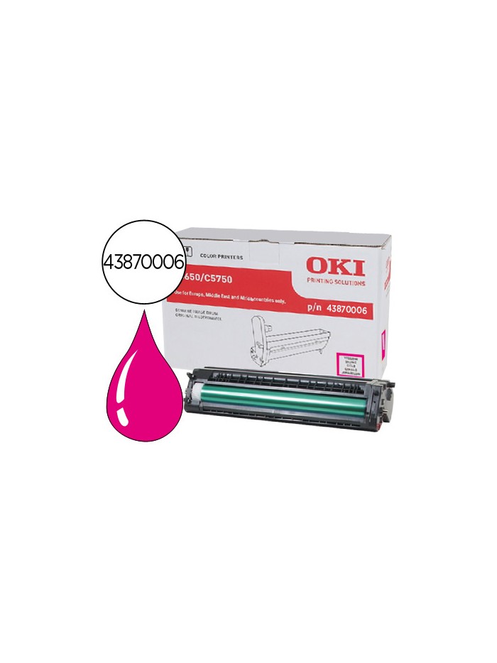 Tambor oki c5650/5750 magenta 20000 paginas Tambor oki c5650/5750 magenta 20000 paginas