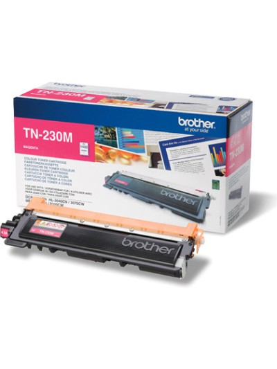 Toner brother tn-230 magenta -1.400pag- hl-3040cn hl-3070cw dcp-9010cn mfc-9120cn mfc-9320cw