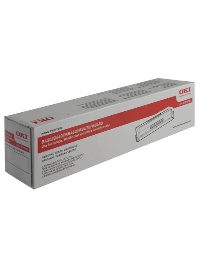 Toner oki b430/440 mb460/mb470 /mb480 negro -7.000pag-