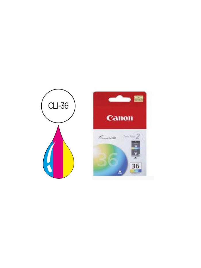 Ink-jet canon cli-36 tricolor pixma mini 260 ip100 Ink-jet canon cli-36 tricolor pixma mini 260 ip100