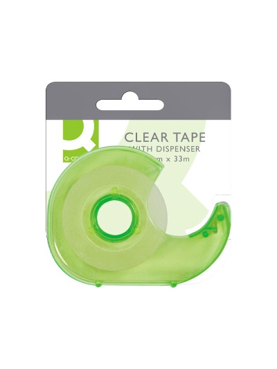 Miniportarrollo q-connect para cinta de 33 mt x 19 mm