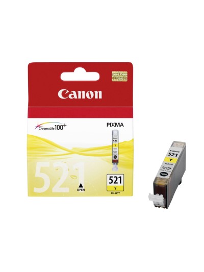 Ink-jet canon cli-521y amarillo pixma mp620/630/980 ip3600/4600