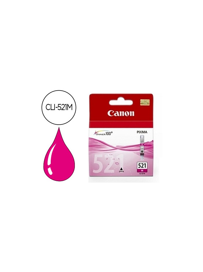 Ink-jet canon cli-521m magenta pixma mp620/630/980 ip3600/4600 Ink-jet canon cli-521m magenta pixma mp620/630/980 ip3600/4600