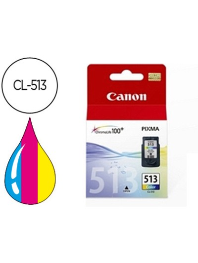 Ink-jet canon cl-513 color pixma mp240/260/480 alta capacidad