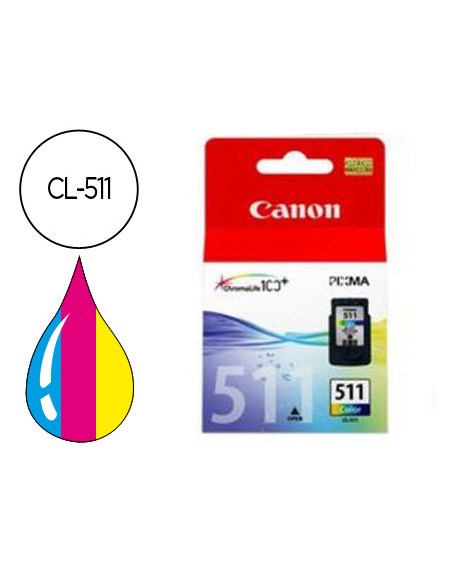 Ink-jet canon cl-511 color pixma mp240/260/480