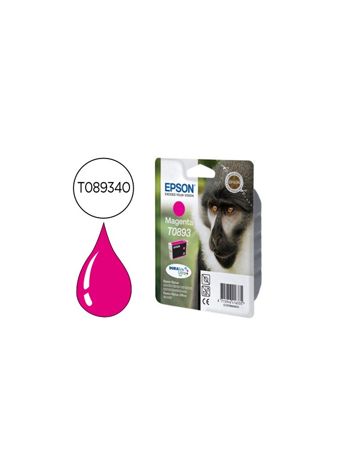 Ink-jet epson t0893 magenta stylus s20 / sx-100 / sx-110 Ink-jet epson t0893 magenta stylus s20 / sx-100 / sx-110