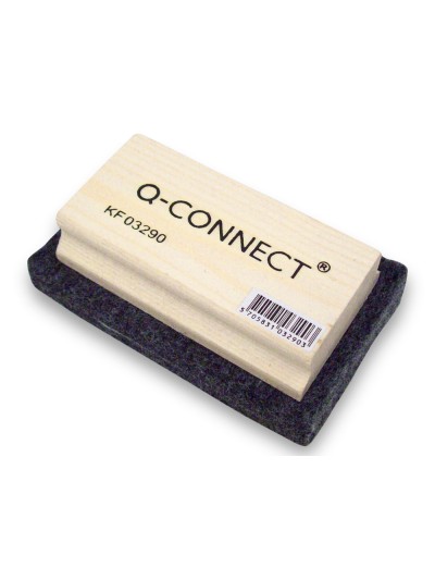 Borrador q-connect fieltro para pizarra 110x70 mm