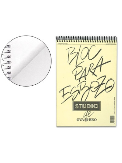 Bloc dibujo esbozos din a3 90 +10 hojas 90g/m2
