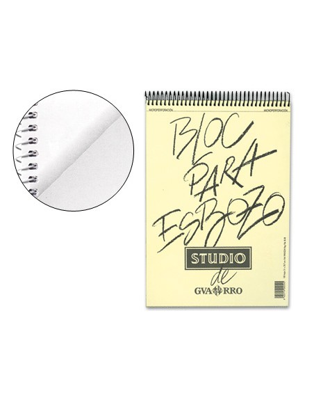 Bloc dibujo esbozos din a3 90 +10 hojas 90g/m2