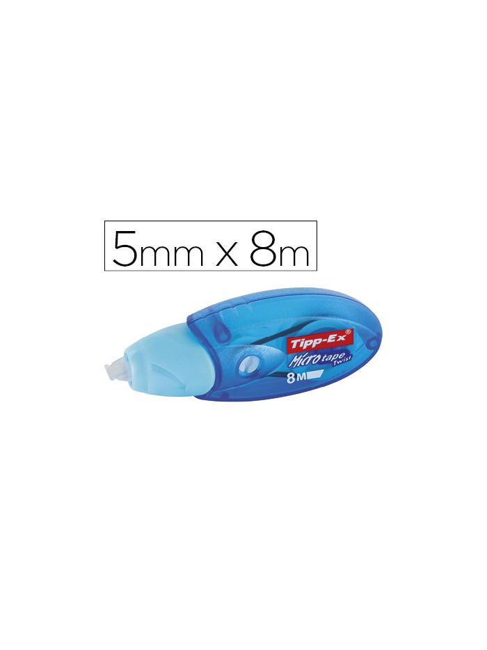 Corrector tipp-ex micro tape twist 5 mm x 8 mt Corrector tipp-ex micro tape twist 5 mm x 8 mt