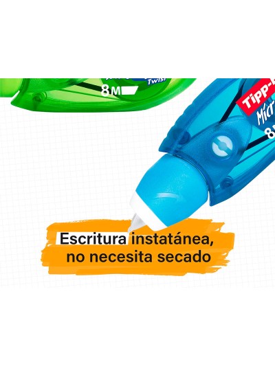 Corrector tipp-ex micro tape twist 5 mm x 8 mt