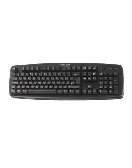 Teclado value kensington color negro 480x175x40mm tecnologia usb