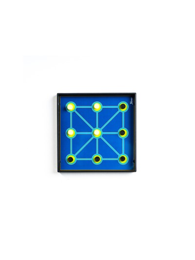 Juegos de mesa tres en raya magnetico 20x16,1x2,5 cm