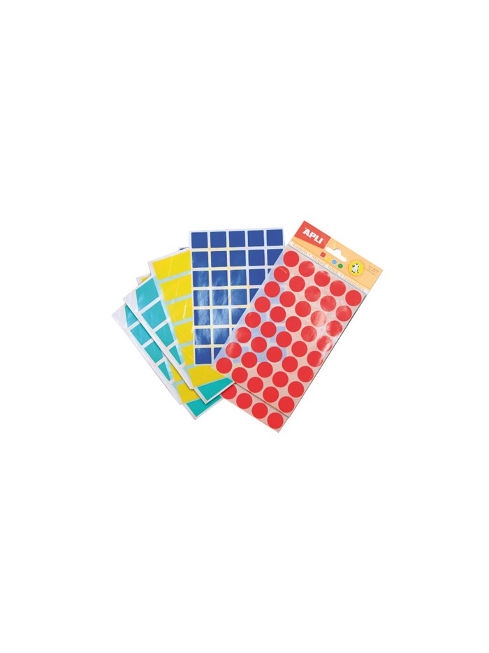 Gomets figuras geometricas 994 bolsa con 12 hojas Gomets figuras geometricas 994 bolsa con 12 hojas
