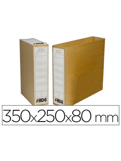Bolsa archivo definitivo fade folio kraft bicolor