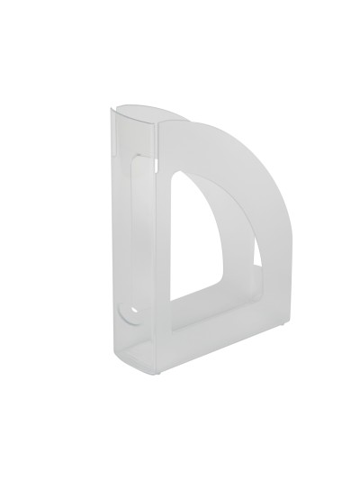 Revistero plastico q-connect transparente