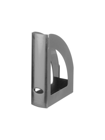 Revistero plastico q-connect gris opaco