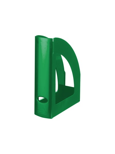 Revistero plastico q-connect verde opaco
