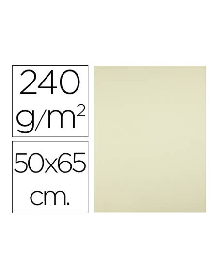 Cartulina liderpapel 50x65 cm 240g/m2 amarillo
